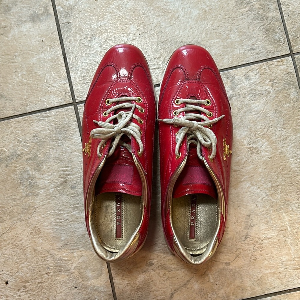 PRADA sneakers, Hot pink, 8 1/2